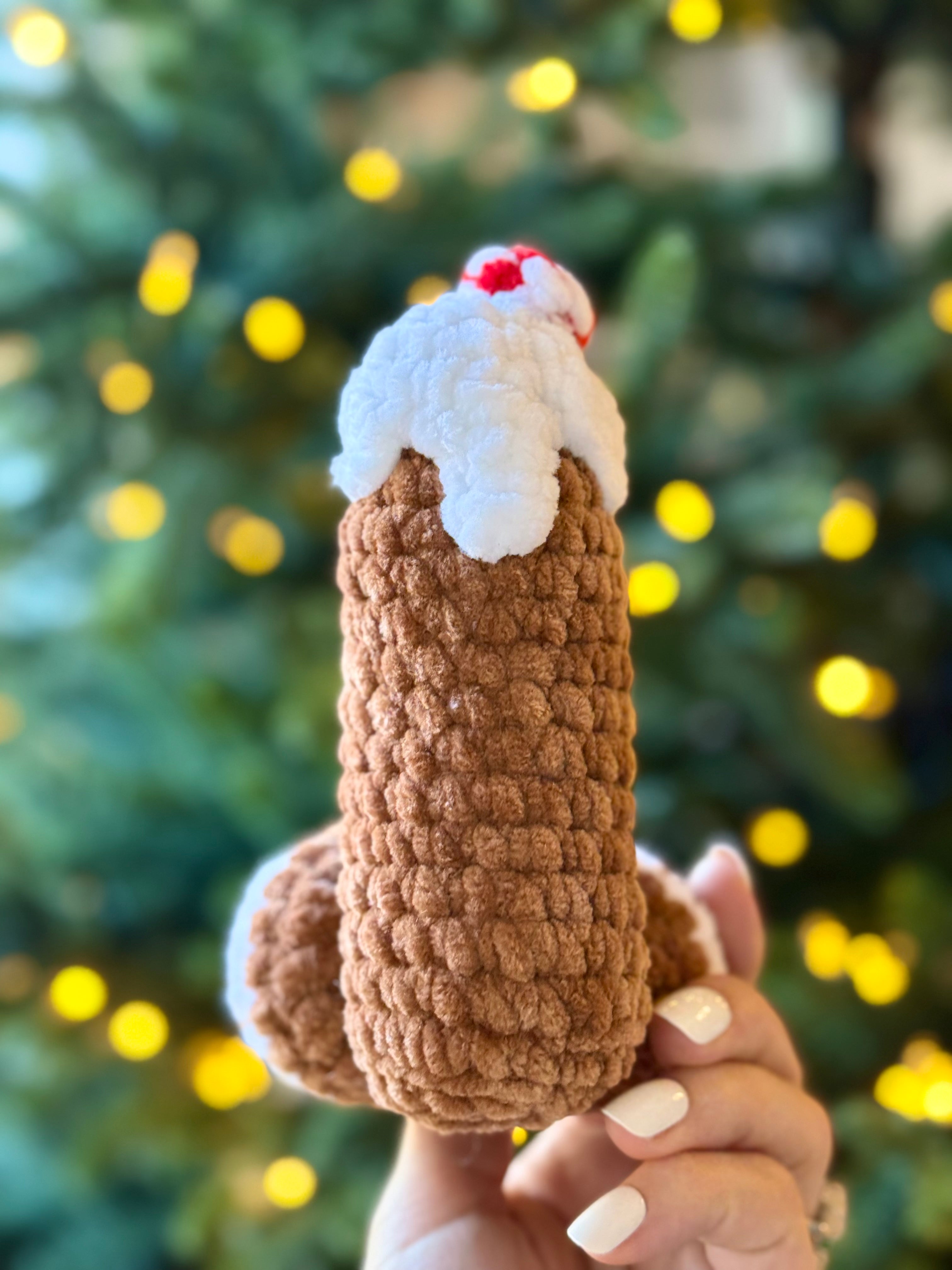 Gingerbread Penis Plushies