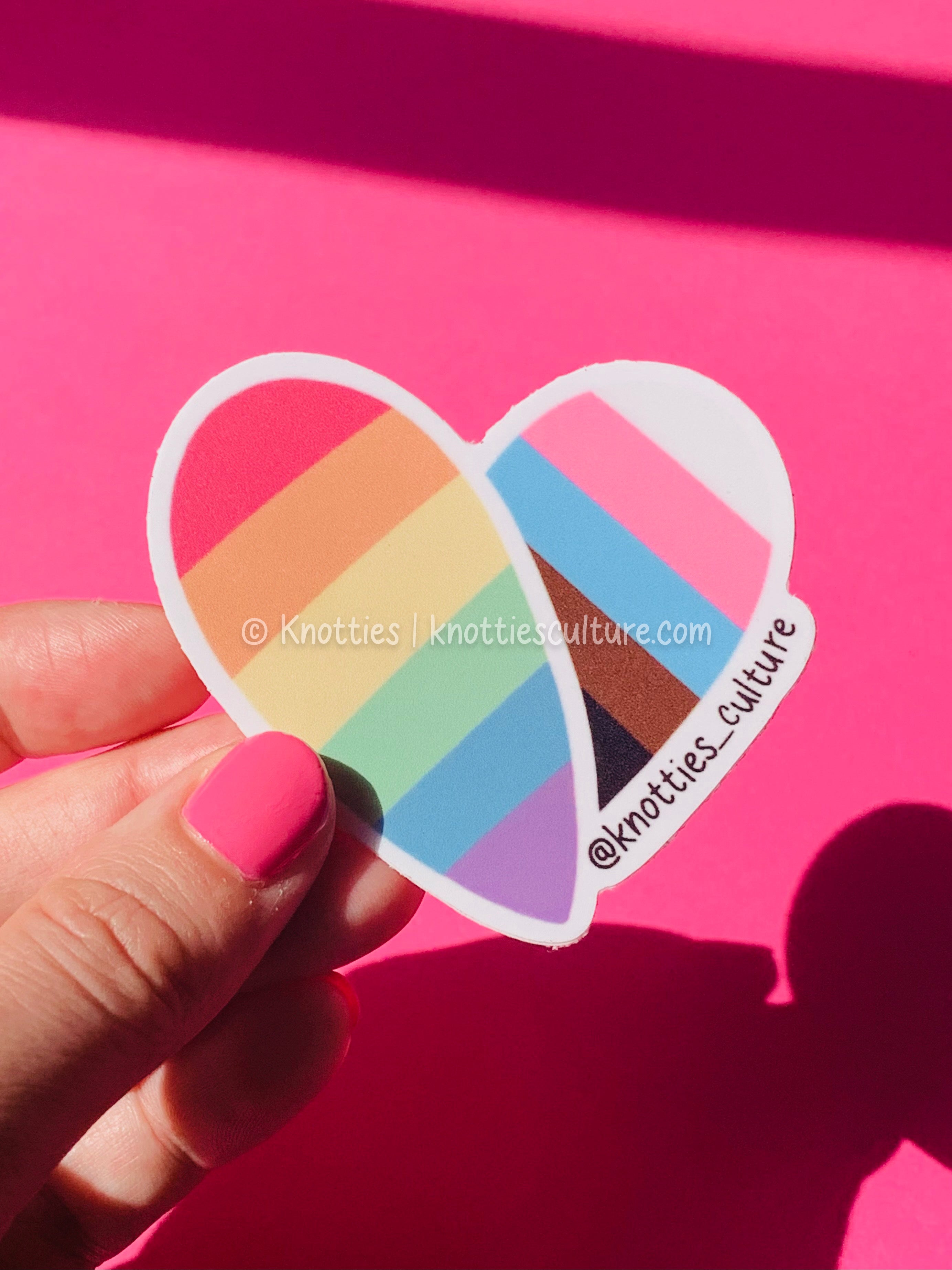 PRIDE Knotties Stickers