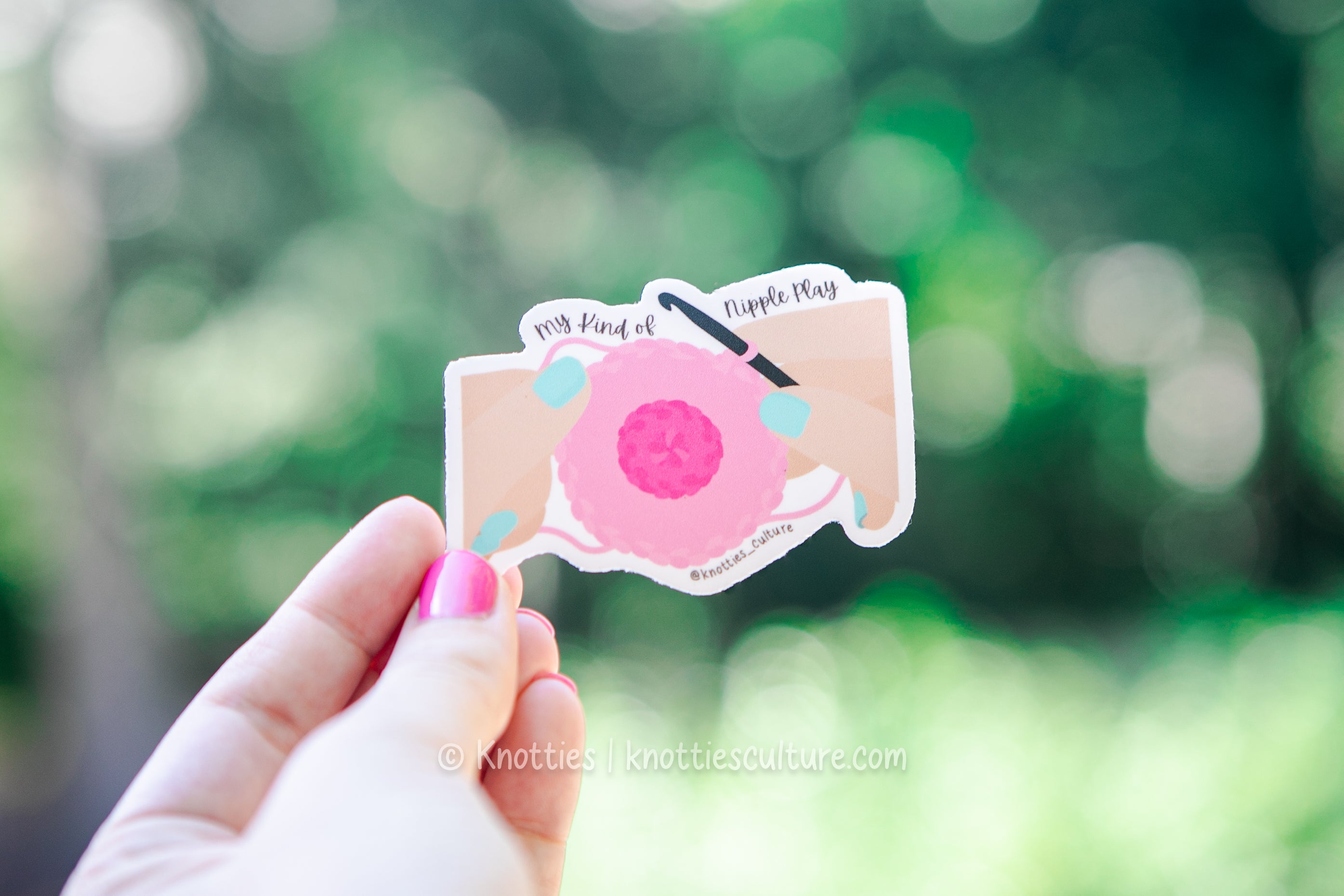 My Kind of Nipple Play - Stickers