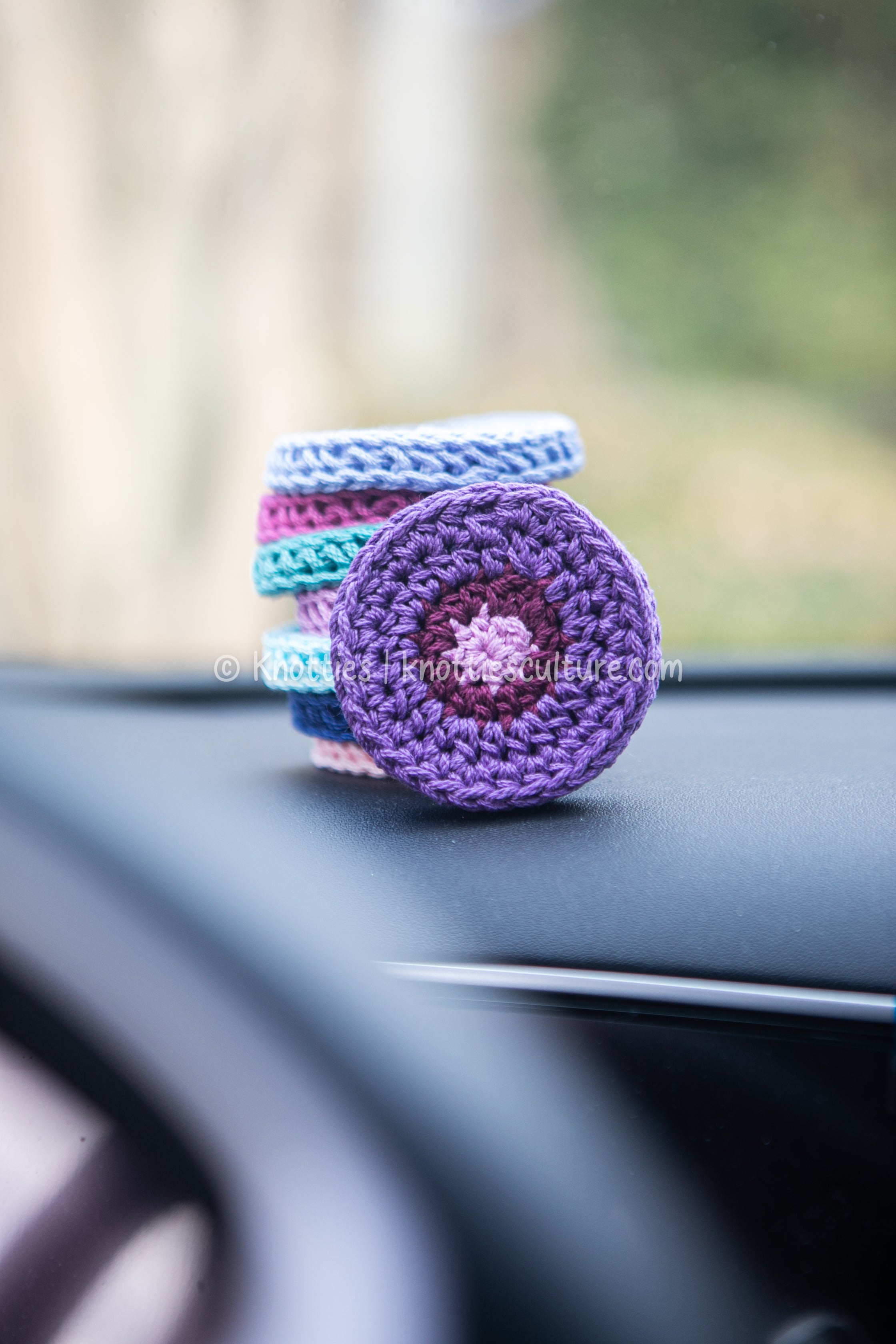 Mini Boobie Car Coasters - KNOTTY'S FAVORITE
