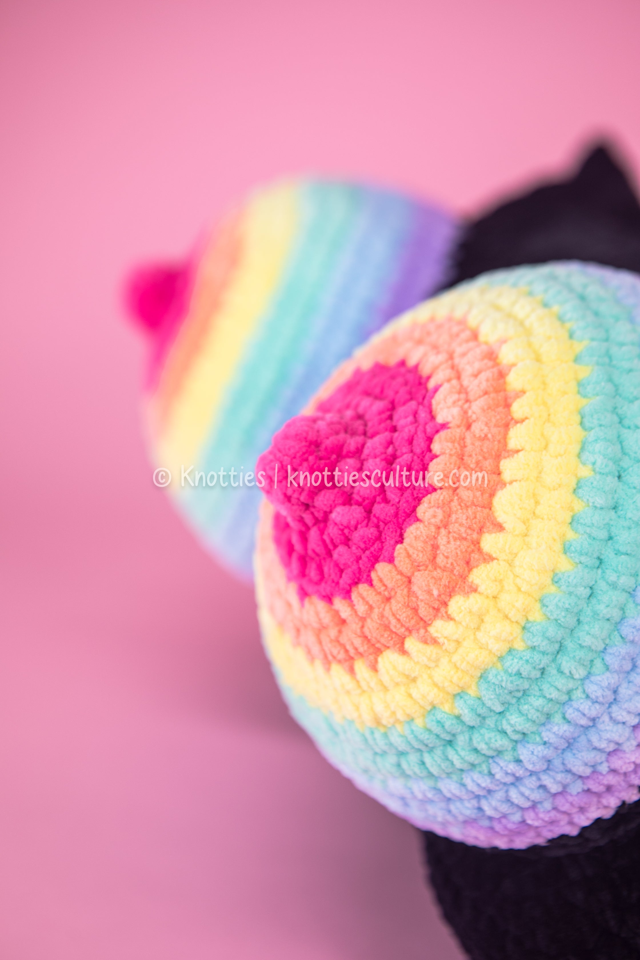 RAINBOW Boobie Pillow (WITH BACK POCKETS)