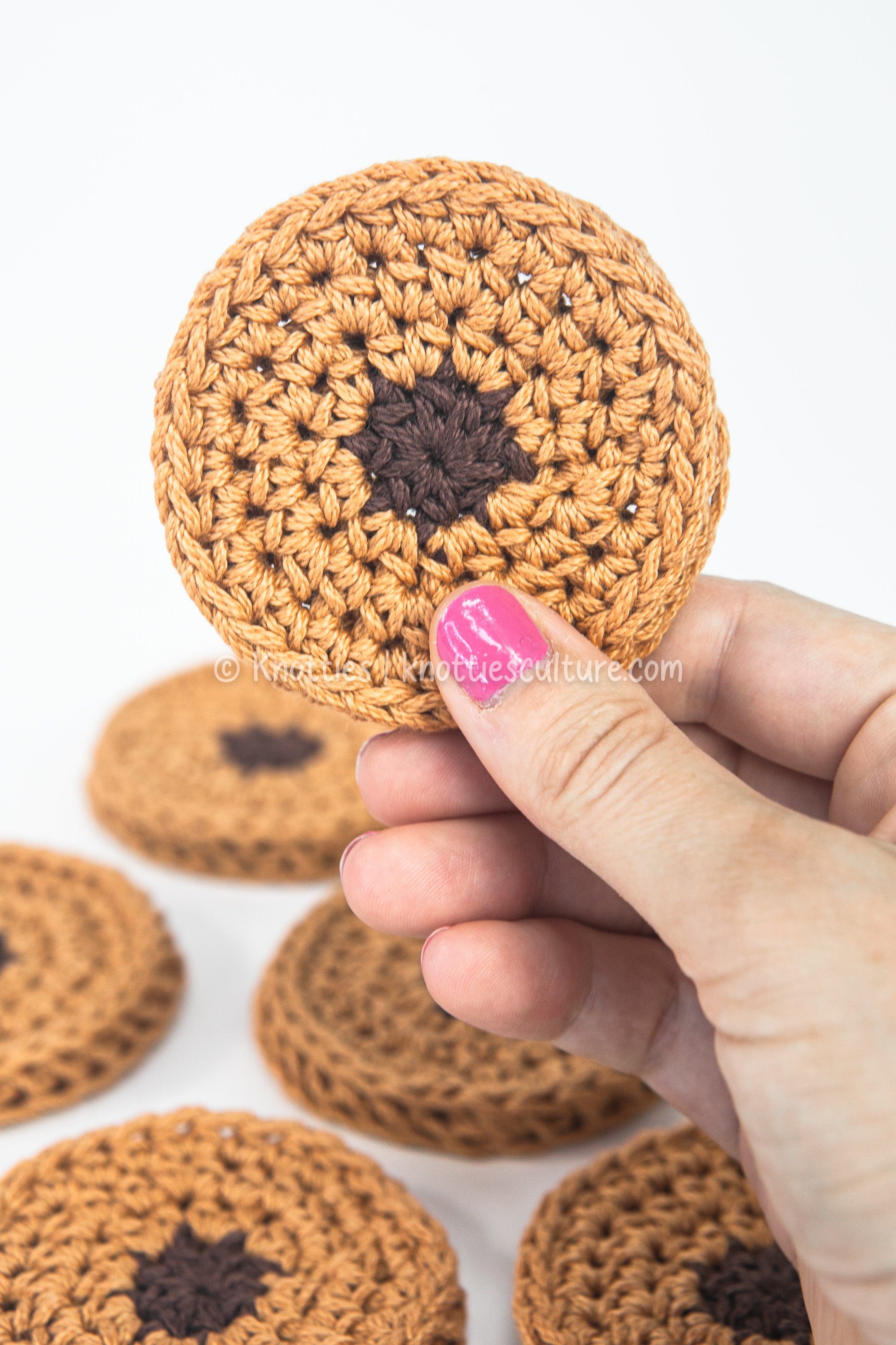 Mini Boobie Car Coasters - Chocolate