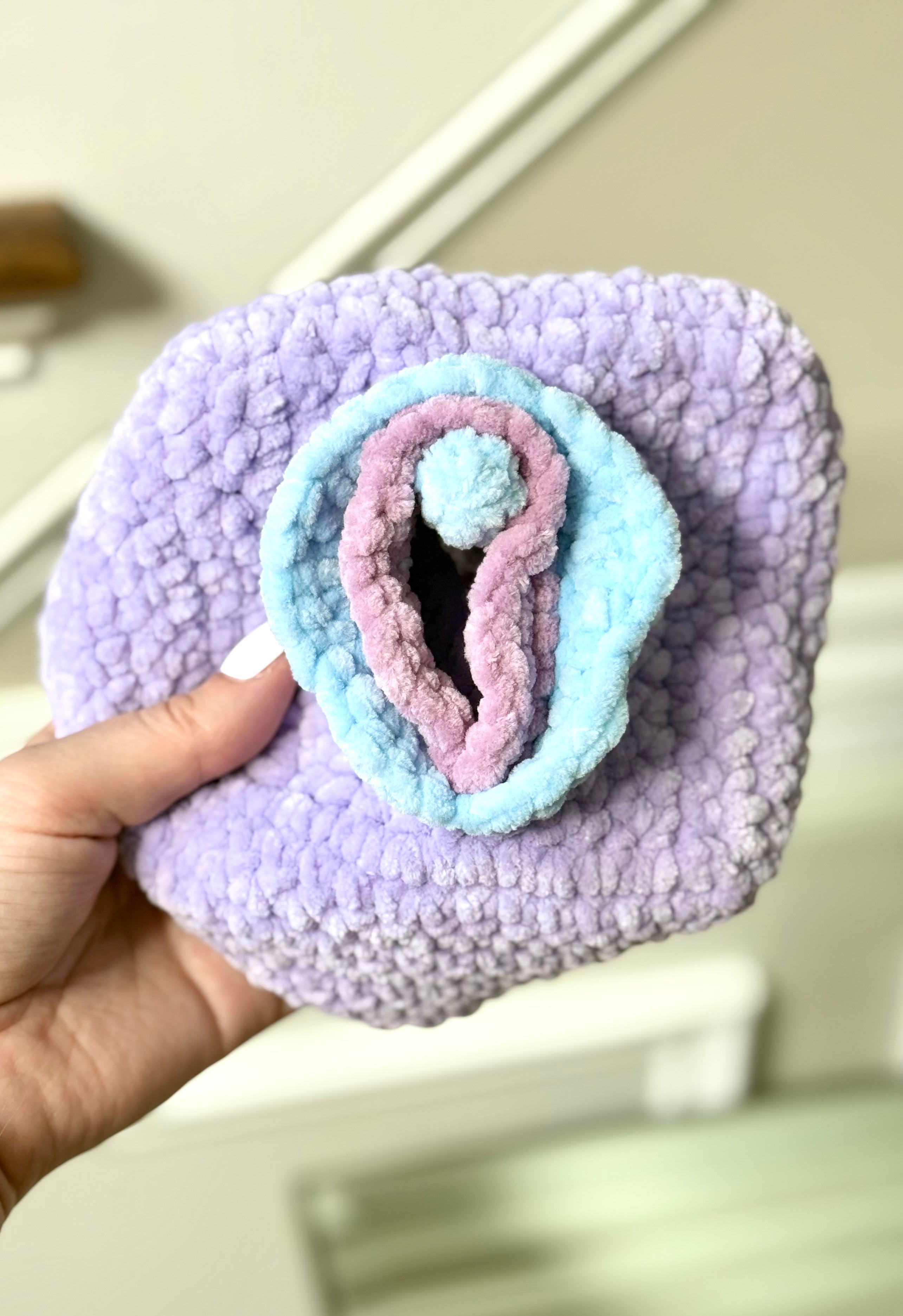 LIMITED DROP - Vulva Tissue Box Cover
