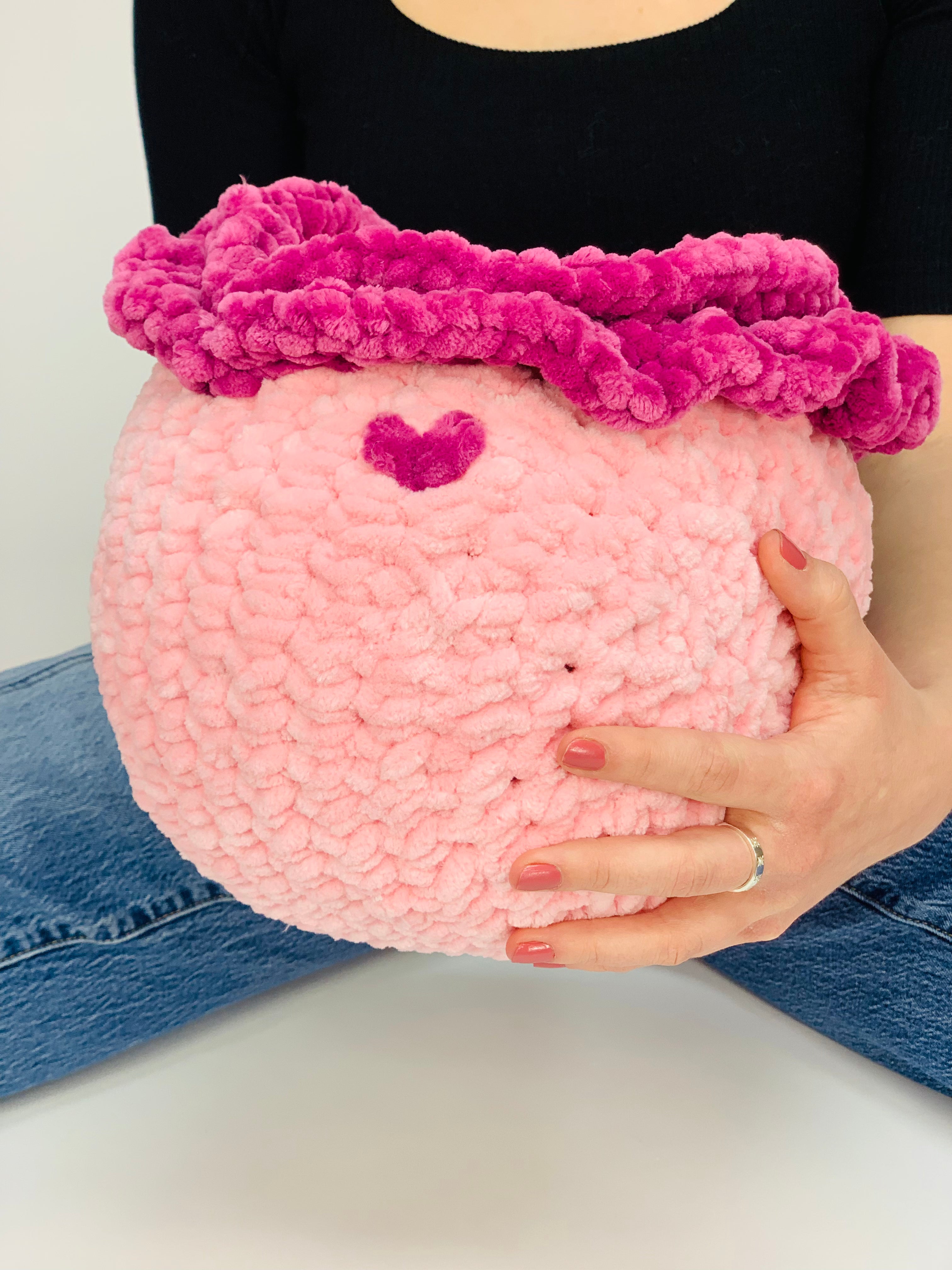 Vulva Pillow - PINK BERRY