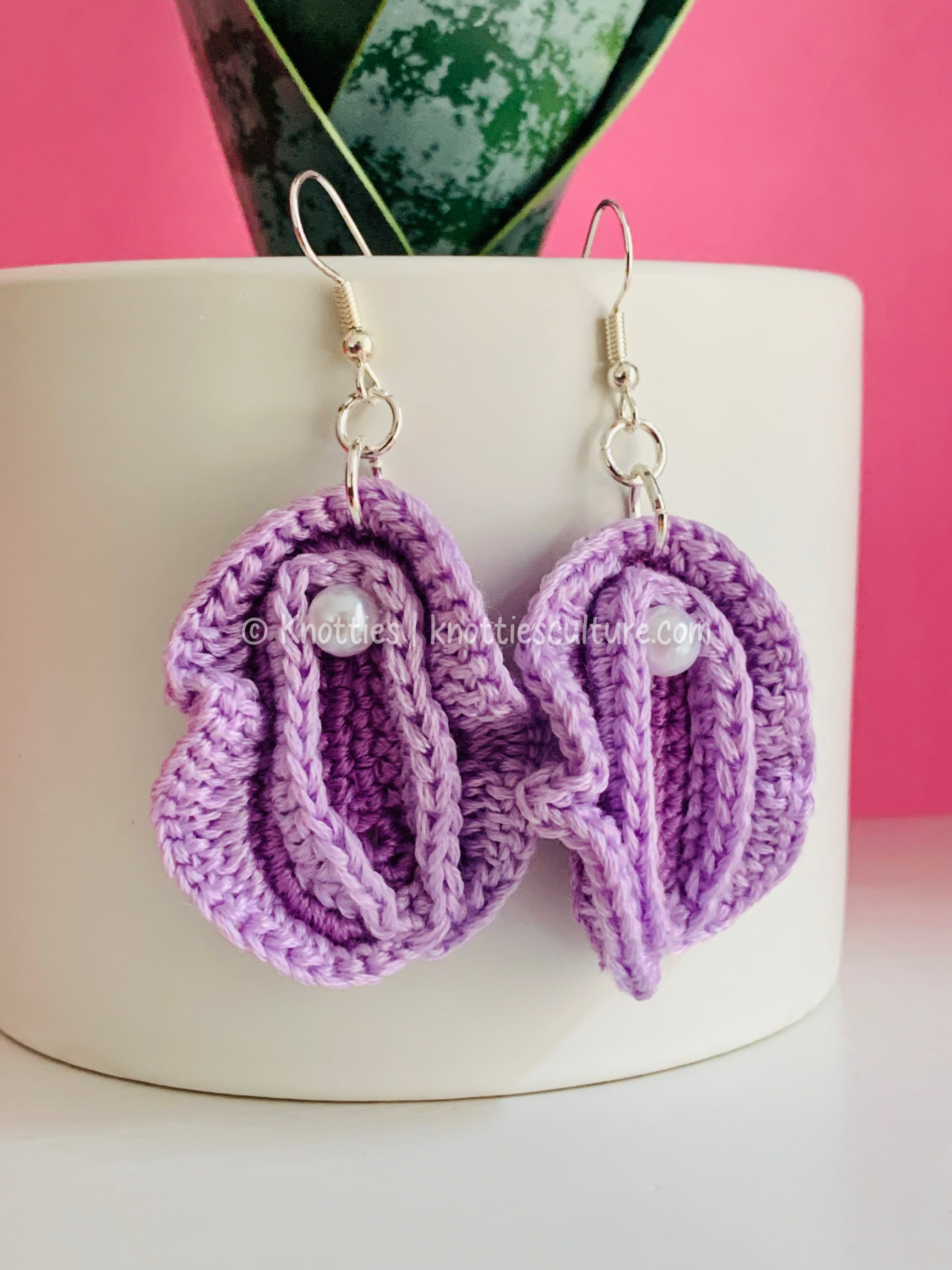 Vulva Earrings