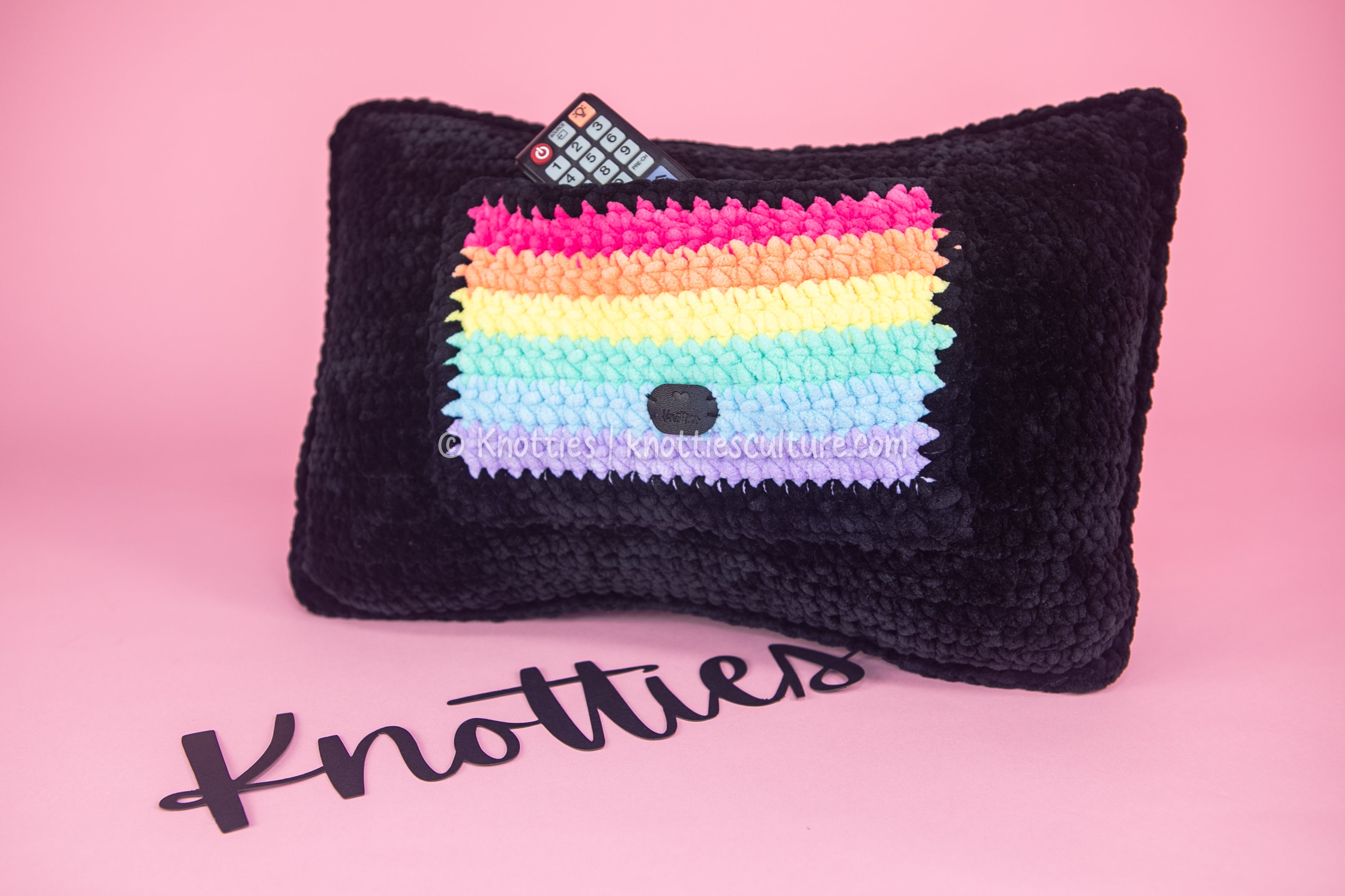 LIMITED DROP - RAINBOW Boobie Pillow (WITH BACK POCKETS)