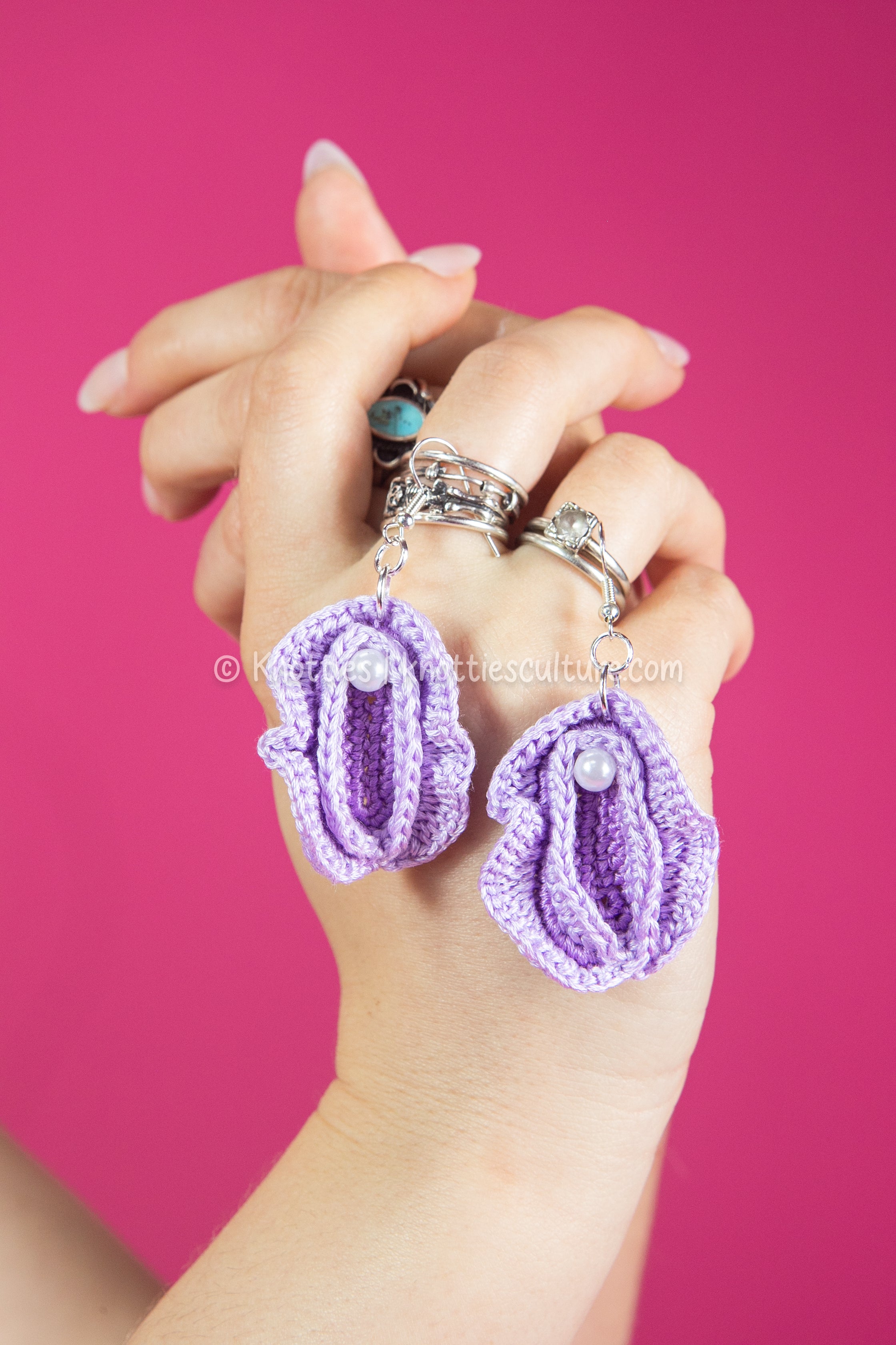 Vulva Earrings