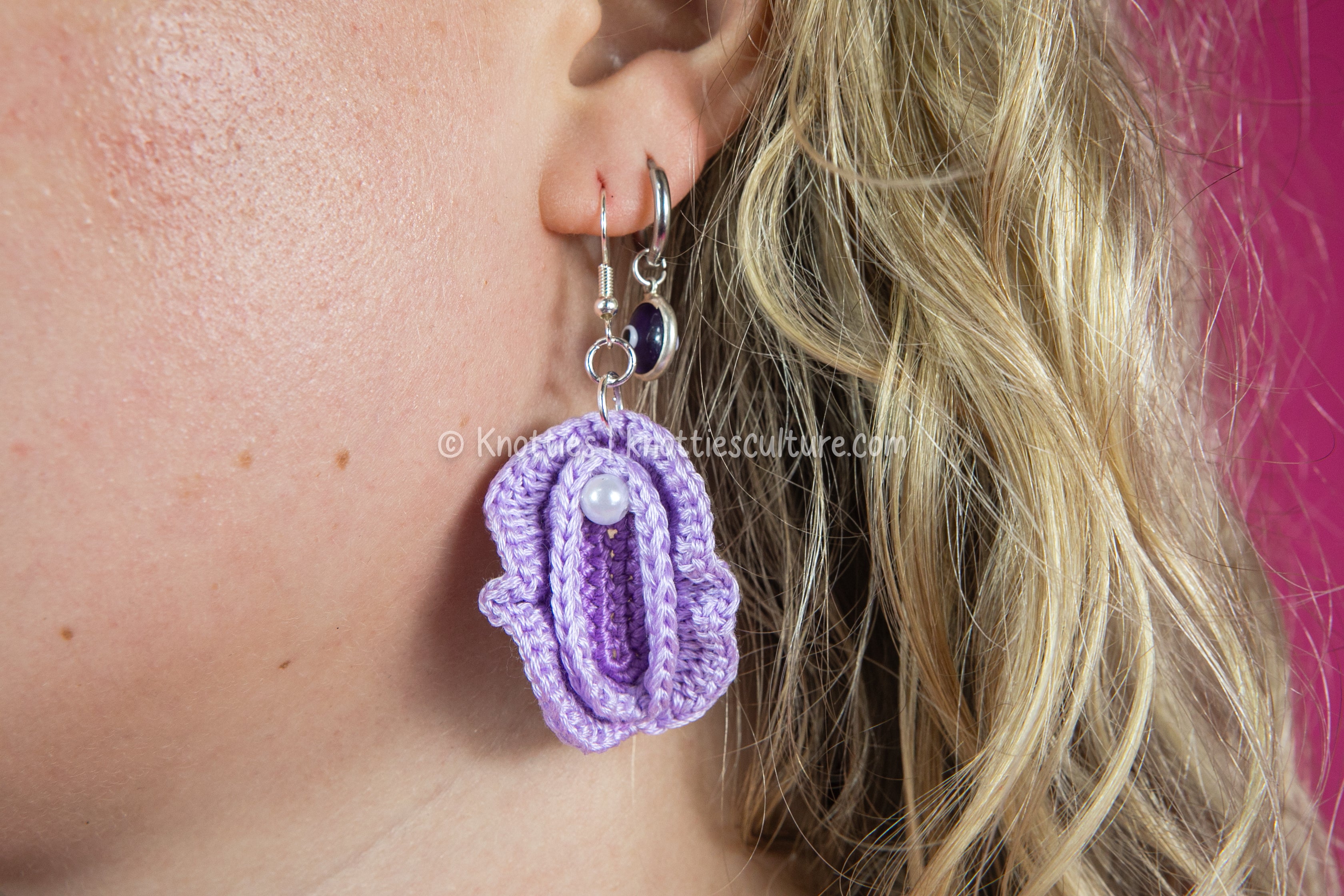 Vulva Earrings